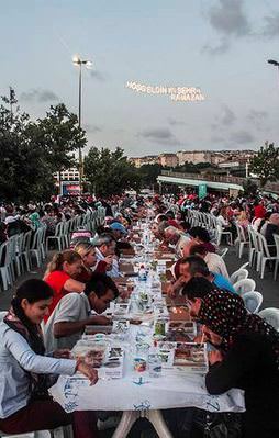 Ramazan sofraları binlerce kişiyi misafir edecek