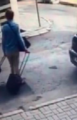 Seri katil kameraya yakalandı