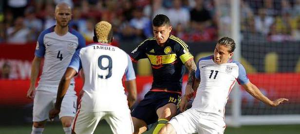 Dev maçta kazanan Kolombiya!