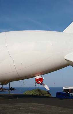 Sınıra 'mini zeplinli' koruma