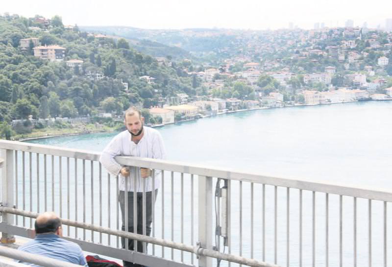 Köprüde panik