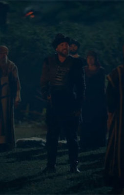 Geceye damga vuran sahne!