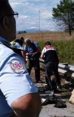 TEM otoyolunda canlı bomba yeleği!