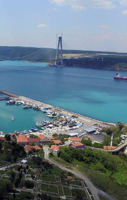 3. Köprü bağlantı yolları havadan görüntülendi