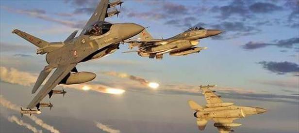 İnlerine bomba yağdı