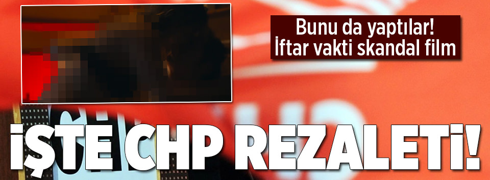 CHP’li Nilüfer Belediyesi’nde rezalet