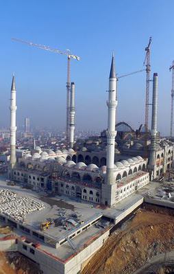 Çamlıca Camii'nde ilk teravih tarihi belli oldu