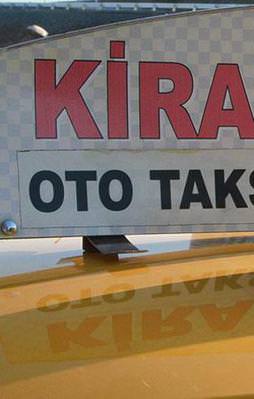 Takside sahte plakayla kiralama vurgunu
