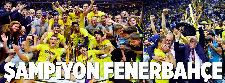 Ve şampiyon Fenerbahçe