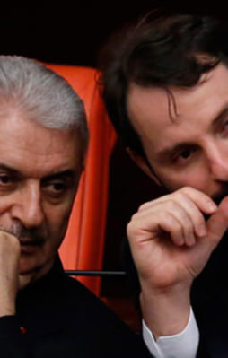 Yıldırım ve Albayrak'tan madencilere ziyaret