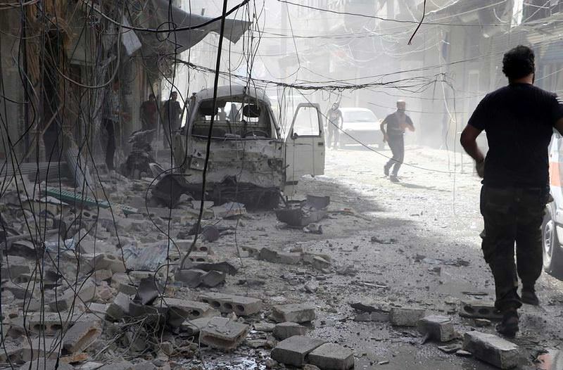 Şam, Halep ve İdlib yoğun bombardıman altında