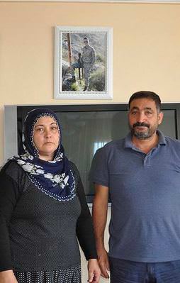 Şehit ailesinden şehidin eşine sert tepki