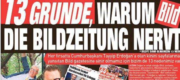 Bild gazetesinden nefret etmemiz için 13 neden