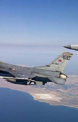 Teröristlere ait 16 hedef imha edildi