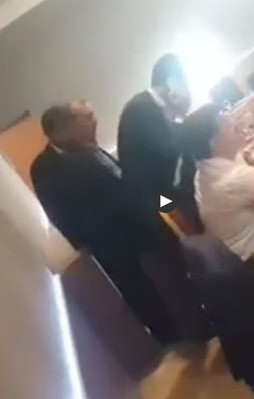 MHP Kongresi'nde şok görüntü!