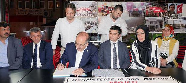 "Mehmetçik'e 10 Bin Mektup"