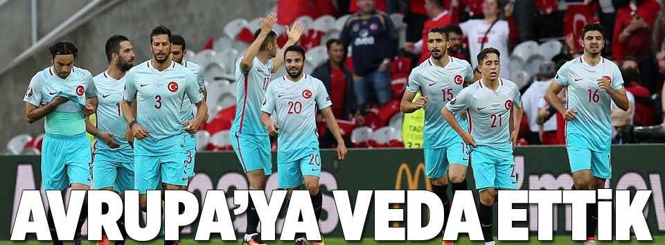 Milli Takımımız EURO 2016’ya veda etti