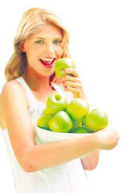 Yeşil elma-hurma şekerden korkma