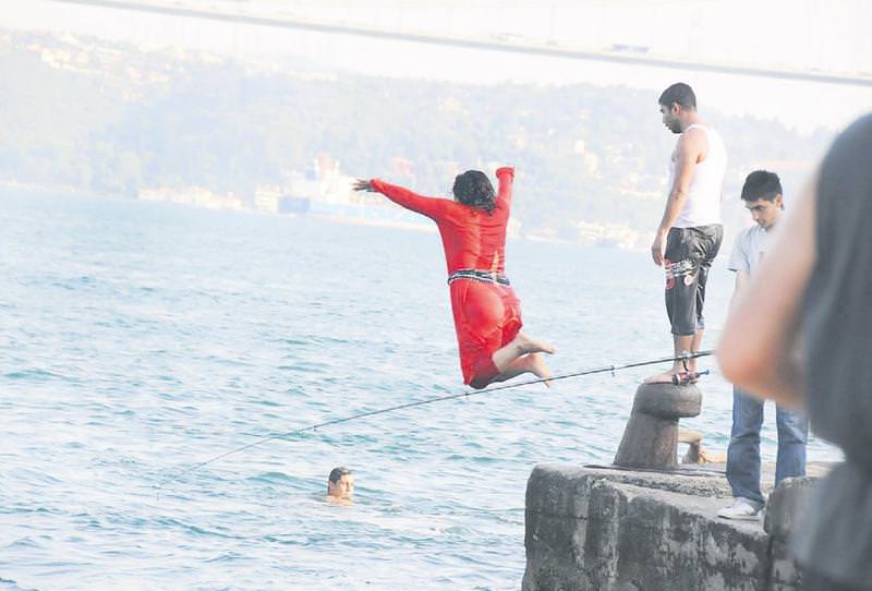 Güneş çarptı
