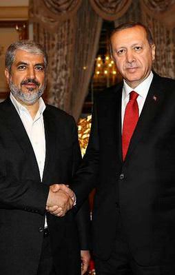 Erdoğan Hamas lideri Meşal'i kabul etti