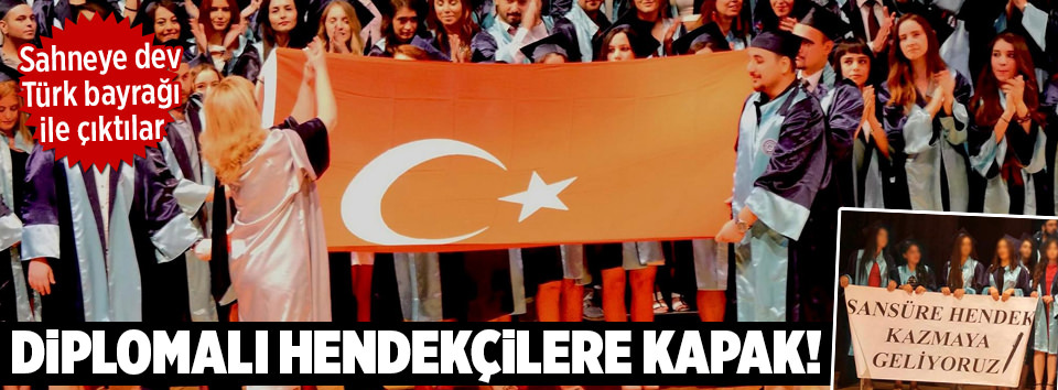 Diplomalı hendekçilere tokat gibi yanıt!