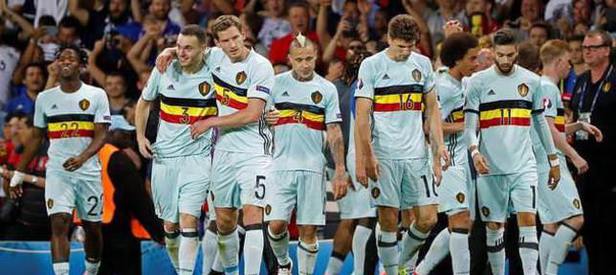 Belçika çeyrek final biletini 4 golle aldı