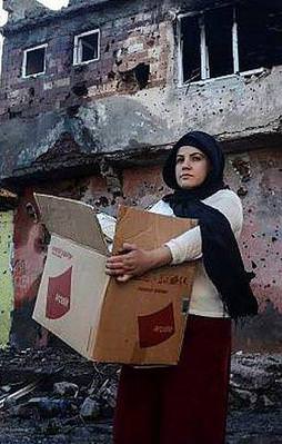 Terör mağduruna bayram öncesi ev eşyası