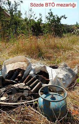 Mezarlık terörü...