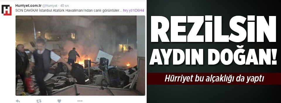 Doğan medyasından bir alçaklık daha!