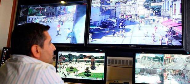 Taksim’e özel kamera sistemi