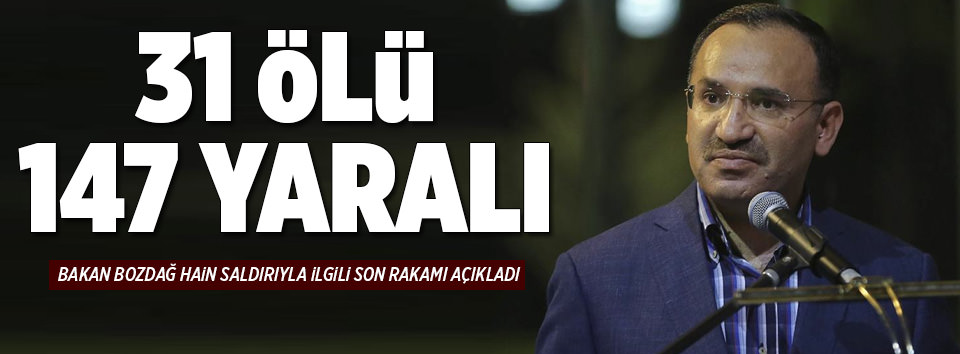 Hain saldırıda 31 kişi hayatını kaybetti