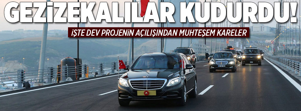 Osmangazi Köprüsü açılışından muhteşem kareler