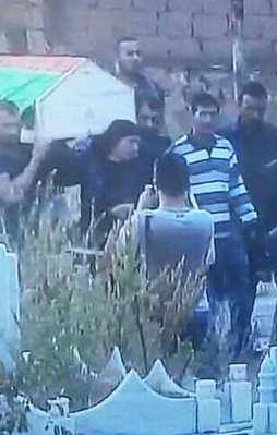 HDP'li vekiller terörist cenazesinde!