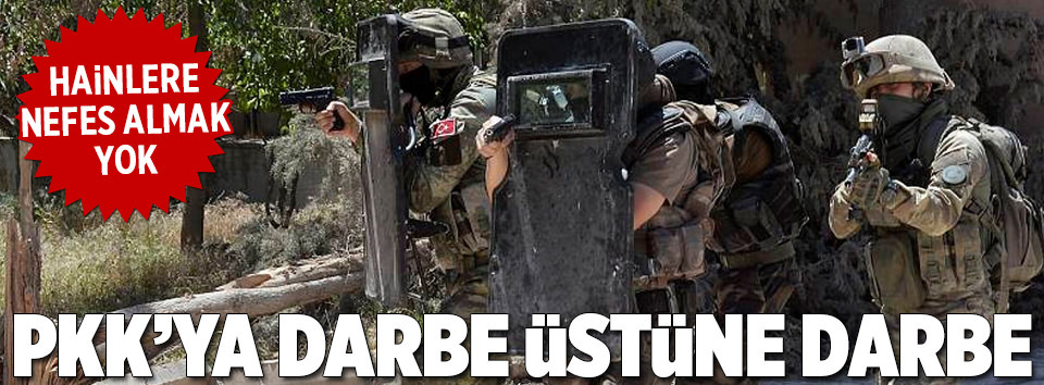 Bingöl’de PKK’ya ait 4 sığınak imha edildi