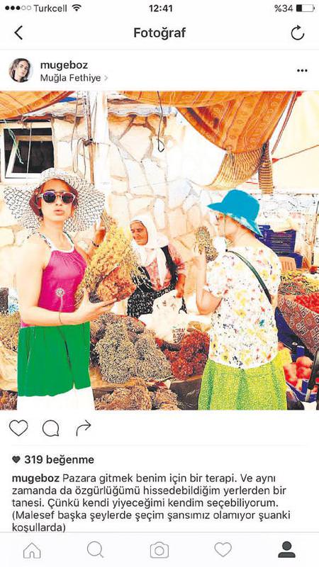 Terapi için pazara gitti