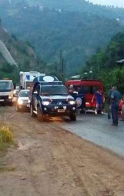 Giresun’da askeri helikopter düştü