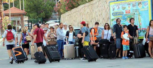 Bin 200 Türk turist mahsur kaldı