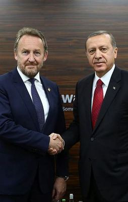 Cumhurbaşkanı Erdoğan, İzzetbegoviç ile görüştü