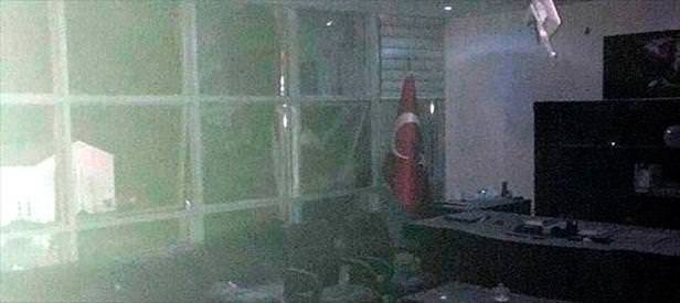 Kaymakamlık binasına roket