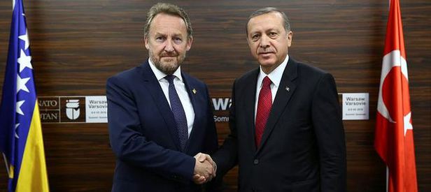 Cumhurbaşkanı Erdoğan, İzzetbegoviç ile görüştü