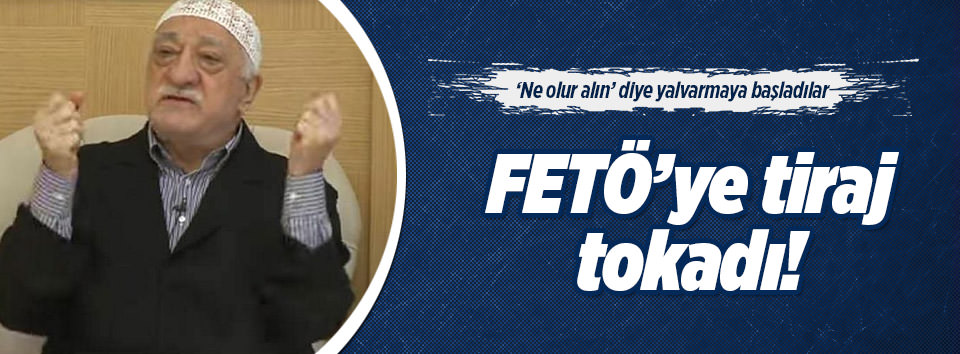 FETÖ’nün gazetesi eriyor