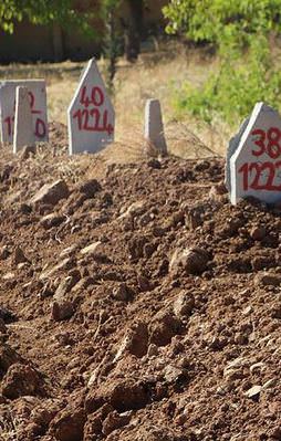 56 PKK'lı hain kimsesizler mezarlığına gömüldü