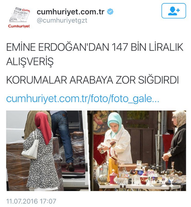Emine Erdoğan hakkında çirkin yalan-1