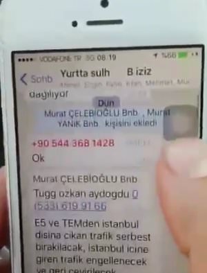 Darbeciler WhatsApp grubu kurmuş!-1