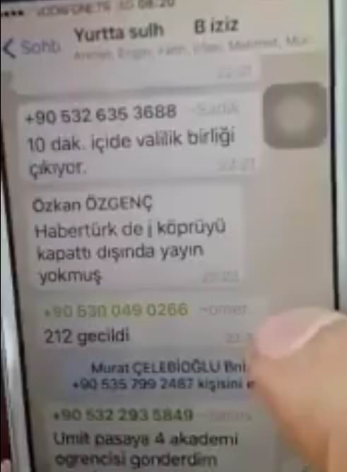 Darbeciler WhatsApp grubu kurmuş!-3