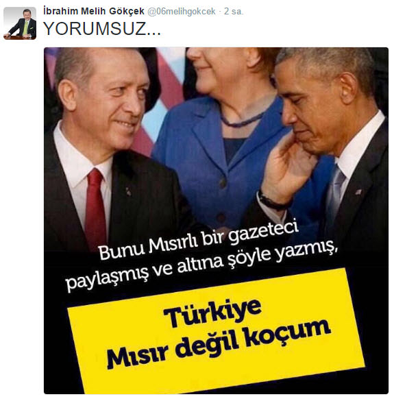 "Türkiye Mısır değil koçum"-1