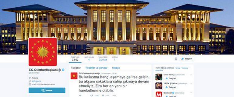 Cumhurbaşkanlığı'ndan millete çağrı!-1