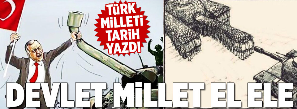 Türk milleti tarih yazdı