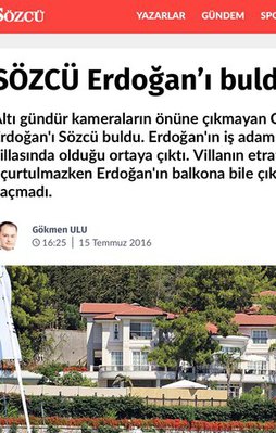 İşte Sözcü’nün sahibini darbeden tutuklatacak kanıt!