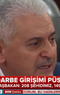 Başbakan Yıldırım gözyaşlarını tutamadı